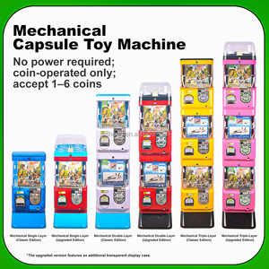 Máquina Expendedora de Cápsulas Metálicas de Alta Calidad con <span class=keywords><strong>Triple</strong></span> Capa, Operada con Monedas, Color Personalizable, 1 Año de Garantía, para Centros Comerciales y Arcades - Product Image 4