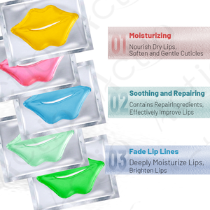 Masque pour les lèvres repulpant, éclaircissant naturel, hydratant, exfoliant, élimine les peaux mortes, réduit les rides des lèvres - Product Image 2