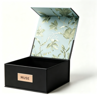 Boîte cadeau de luxe pour montre en carton rigide avec insert en velours, fermeture magnétique, logo personnalisé en feuille d'or, faible MOQ, service OEM ODM