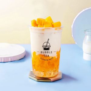 Gobelet en plastique PP transparent avec logo personnalisé, 380 ml, 500 ml, 700 ml, gobelet en PP injecté en forme de U rigide pour jus, bubble tea, café chaud - Product Image 3