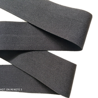 Bande élastique de haute qualité 5 cm, noire ou blanche, fournie par le fabricant, sangle élastique souple en nylon