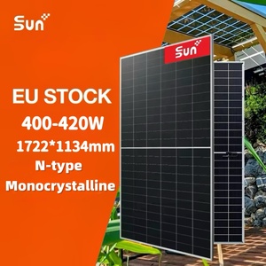 SUNPLUS High Efficiency 415W Black N-Type Solar Photovoltaic Panel Monocrystalline <b>Pane</b> for Home and Business - Product Image 1