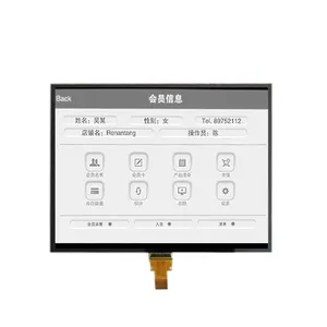 LS044Q7DH01 Sharp 4.4 Inch LCD Display 320x240 SPI Interface Transflective LCD Panel For Handheld