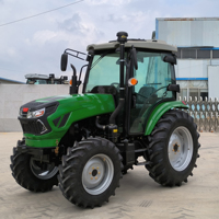 70-80HP Chine Tracteur agricole moyen de qualité supérieure 4wd tracteur agricole des champs cultivés