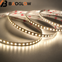 Tira de Luz LED SMD3535 de Alta Luminosidad, Cualquier Corte, 120 LED/M, DC24V, 12W/M, Circuito de Cobre de 8mm de Grosor, Ra70, Lámpara Flexible para Interiores