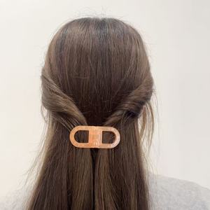 مشبك شعر ذكي مغناطيسي صديق للبيئة بنقشة الفهد، مشابك شعر مخصصة للاستخدام اليومي العادي، إكسسوارات شعر نسائية - Product Image 2