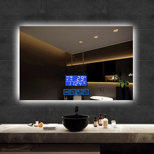 Venta al por mayor <span class=keywords><strong>con</strong></span> retroiluminación LED de <span class=keywords><strong>espejo</strong></span> de <span class=keywords><strong>baño</strong></span> del gabinete del cuarto de <span class=keywords><strong>baño</strong></span> vanidad de <span class=keywords><strong>baño</strong></span> de <span class=keywords><strong>luz</strong></span> led <span class=keywords><strong>espejo</strong></span> inteligente <span class=keywords><strong>con</strong></span> maquillaje - Product Image 2