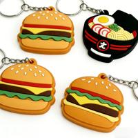 Porte-clés personnalisé en PVC souple 2D 3D flexible avec votre logo – Porte-clés PVC sur mesure