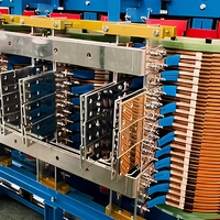 Transformateurs de distribution à sec 3 phases 400v 460v MV & HV à usage industriel