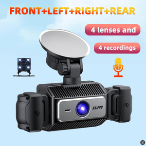 Directo de fábrica Venta caliente <span class=keywords><strong>Titok</strong></span> Pantalla IPS de 3 pulgadas 1080p Vehículo de cuatro canales DVR Dash Cam Video Recorder Night Black Car Black Box - Product Image 2