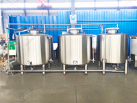 Système de nettoyage CIP pour brasserie 50L 100L 200L, 2 ou 3 réservoirs, pour le nettoyage des cuves de brassage, des fermentateurs et des cuves de brassage clair
