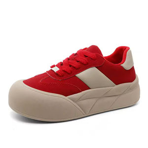 Nouvelles Chaussures Décontractées Femme 2026 à Bout Rond, Semelle Épaisse Rehaussante pour Étudiantes - Product Image 4