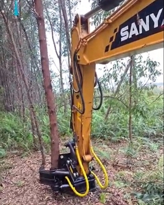 XUVOL OEM/ODM Cutting Machine Max 400mm Forestry Cutting Shear Excavator Wood Tree Shears - Product Image 3