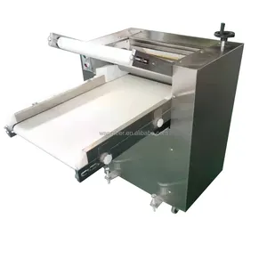 200 KG/H Machine à pain commerciale en acier inoxydable boulangerie électrique lamineur de pâte à pizza