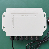 Medidor de Flujo de Agua Ultrasónico Digital con Abrazadera para Tuberías de Agua Caliente, Sensor para Tuberías de Combustible Diésel, Registrador de Datos RS485