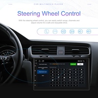 Podofo Android Double Din 7'' Cheap Car Radio AHD GPS WIFI BT DSP FM Cooling Fan Intelligent Voice Split Screen Car Stereo OEM