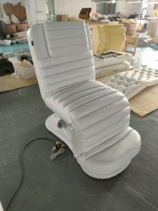 Luxury Modern Style Pink Double Column Electric Beauty Massage Bed New Style Facial Lash Bed Made of Synthetic Leather - Product Image 6