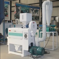 Machine à éplucher les haricots à grains multiples Lentilles Haricot noir Soja Pois chiche Haricots oculaires Gram décortiqueur Huller Maize Peller