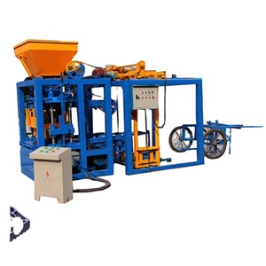 QT4 24B Béton Pilier Machine Moule Pave Mesin Karung Fabrication Des Briq Fabrica De Ladrillo Brikes Making Machine 13.45KW - Product Image 4