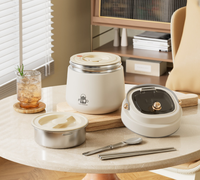 Neu eingetroffen: 304 Edelstahl Vakuum-Isolierter Thermo-Lunchbox für Mittagessen, Warmhaltefunktion, Lebensmittelaufbewahrung