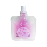 Sachets de jus transparents miniatures personnalisés en PET+PA+PE, étanches, avec bec verseur, pour eau potable, lait et gelée - Vente en gros