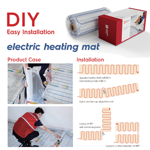 Alfombra Calefactora Eléctrica para Piso <span class=keywords><strong>Laminado</strong></span> Moderna y Personalizable, Resistente al Fuego y Ecológica para Uso en el Hogar y Apartamentos - Product Image 4