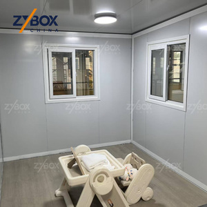 <span class=keywords><strong>Casa</strong></span> Contenedor Expandible de 20 pies/40 pies, Tipo Granny Flat, Color Gris Plateado, Techo de Madera, Estándar NCC AU, Prefabricada para Jardín Trasero - Product Image 2