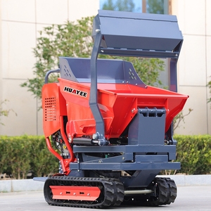 Envío Gratis desde China: Mini Cargador Multifuncional, Dumper de Orugas de 500KG/800KG, Mini Transportador, Camión Volquete para Construcción - Product Image 3