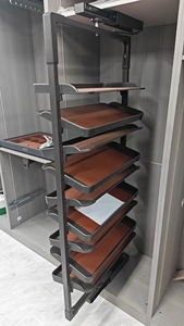 360 portascarpe rotante a 8 livelli Organizer per torri, Lazy Susan Lazy Shoe ripiano per armadio armadio camera da letto - Product Image 5