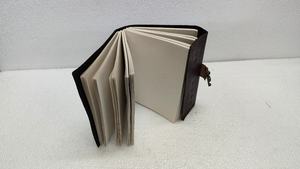 Custom Made Hand-Embossed Horse Double Dragon Leather <b>Journal</b> Natural Agate Stone Classic Vintage Handmade Writing Notebook - Product Image 6