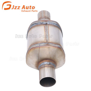 Pulitore Gas 51mm ritaglio TWC ceramica catalitico universale acciaio inossidabile corpo quadrato 124*102mm convertitore catalitico ad alto flusso - Product Image 3