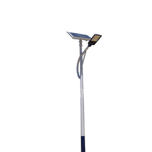Lampadaire solaire 6 m de haut, cellule solaire mono Si, corps en alliage d'aluminium, télécommande, fabriqué en Chine (Gansu) - Product Image 1
