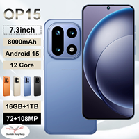 OnePlus 15 16G+1TB Android 15 7.3 Inch Global 5G Ponsel Seluler Pengisian Cepat Prosesor Decacore Daya Tahan Baterai Lama Pengiriman Cepat