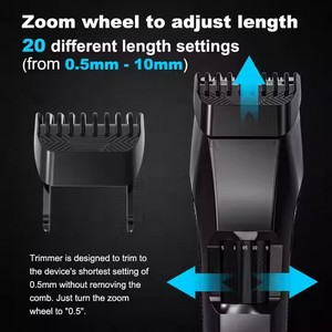 IPX7 rasoio elettrico gambe <span class=keywords><strong>Trimmer</strong></span> per capelli da <span class=keywords><strong>uomo</strong></span> - Product Image 6