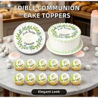 Offre Spéciale : Décoration Comestible A4 pour Gâteaux et Boissons en Papier Sucre, Film Alimentaire Imprimable pour Photos, Décoration de Gâteaux et Biscuits