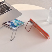 Coque de téléphone magnétique mate avec support d'objectif, protection antichoc pour iPhone 17 Air