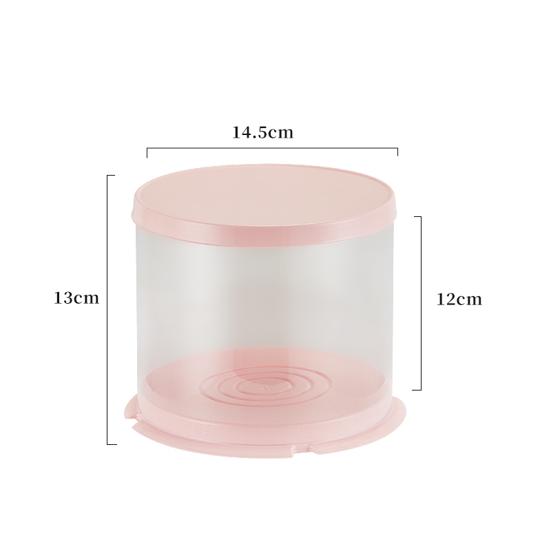 4 pulgadas Rosa 14*14*12CM