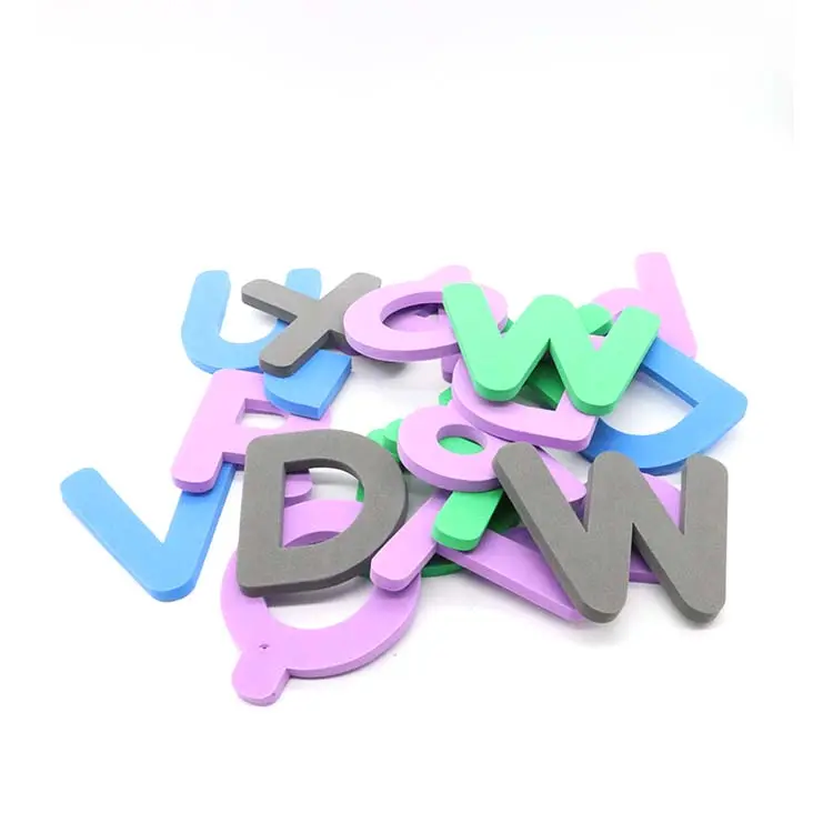 Custom Kids Soft Magnetic Letters and Number Developmental Alphabet Set EVA Foam Toys