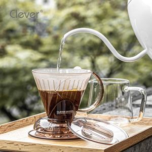 Gotero de Plástico Translúcido Marrón Trapezoidal de 300 ml, Libre de BPA, Ecológico y Duradero, para Cafeteras de Cafeterías y Boutiques, Venta al Por Mayor - Product Image 3
