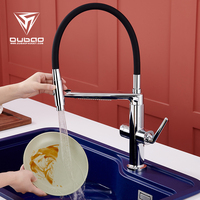 Vente directe usine : Robinet de cuisine moderne de luxe avec douchette extractible, mitigeur à poser sur plan, filtre à eau intégré