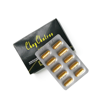 Pilules à base de plantes pour la vitalité masculine, force accrue, logo personnalisé, complément alimentaire à base de plantes