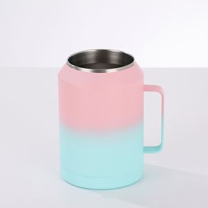 Mug de voyage sportif isotherme à double paroi en acier inoxydable 32/50 oz avec poignée, couvercle et paille – Maintien thermique 24-36 heures, résistant à l'ébullition - Product Image 2