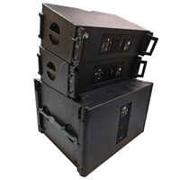 Sistema de Altavoces Line Array Profesional Doble de 10 y 12 Pulgadas, Altavoces Colgantes para Escenario, DJ, Exteriores, Activos y Pasivos