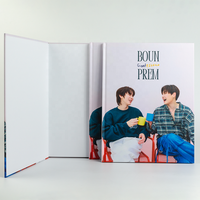 Impression durable Impression de magazines personnalisée Couture à couverture rigide Impression de livres photo Kpop Idol
