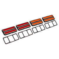 Pour Chevy GMC C10/K10/C20 Pickup Suburban 1967-1972 Ensemble de feux de position latéraux à LED