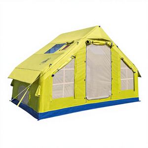 Tente de camping familiale arabe gonflable de luxe Tulus pour 5 à 8 personnes, en Oxford, imperméable et coupe-vent, pour l'été, avec une chambre - Product Image 1