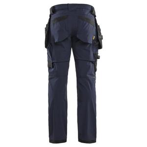 BLAKLADER - 172016458699D120 Pantalones artesanos 4 vías Stretch Dark Navy/Black-PANTALONES DE TRABAJO EAN 7330509902103 - Product Image 2