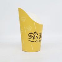 Gobelets à frites en papier en forme de cône jetables personnalisés