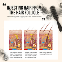Huile essentielle de densité de cheveux au gingembre naturel de marque privée traitement de repousse rapide des cheveux nourrir le cuir chevelu sérum d'huile organique de croissance des cheveux