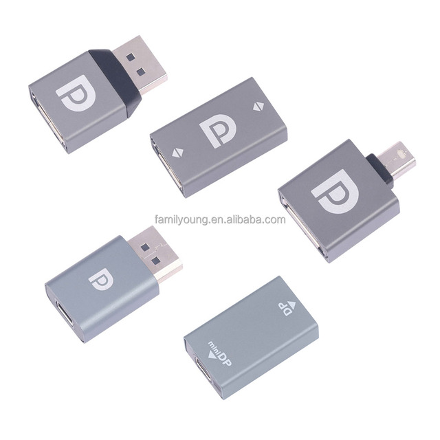 8K Mini  Adapter DP V1.4 8K 60Hz Ultra High Speed DP Female to Female Extention Adapter for Laptop PC TV Game Monitor